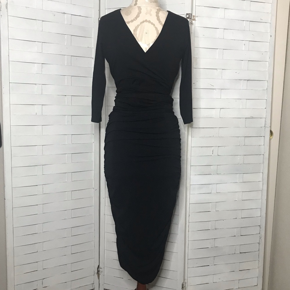 Isabella Oliver Ruched Maternity Dress